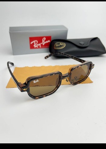 Ray-Ban Koyu Kahverengi kadın Güneş Gözlüğü - Görsel 2