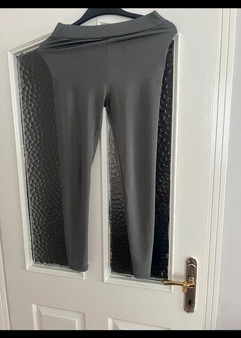 Gri Kemerli Spor Kadın Taytı