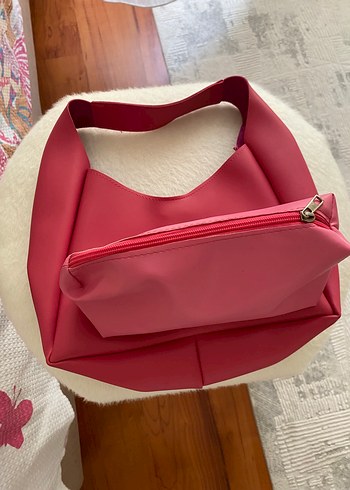 Zara Minimalist Pembe Kadın Çanta