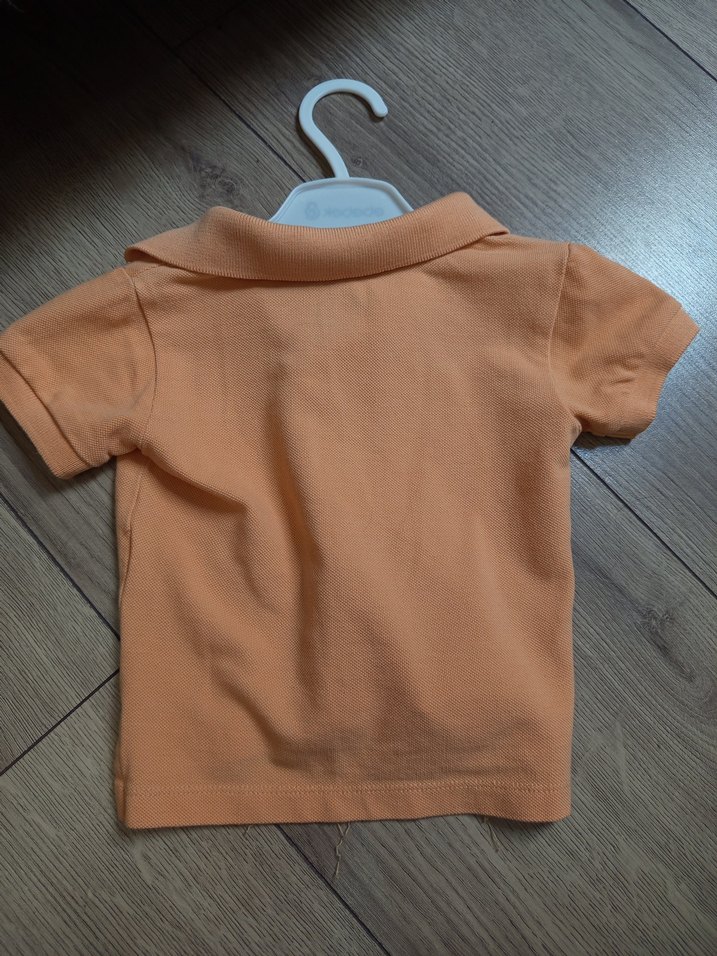 Bej Erkek Çocuk Kısa Kollu Polo Tişört - Görsel 2