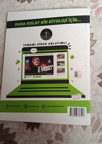  Beden Renk Betül Biyoloji 54 Günde AYT Video Kamp Kitabı