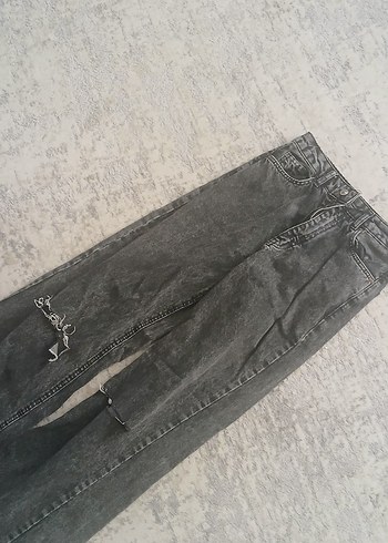Gri Bol Kesim jean
