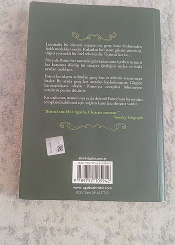  Beden Üçüncü Kız - Agatha Christie