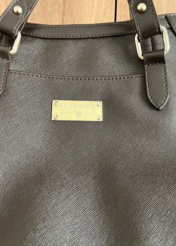 US Polo Kahverengi Omuz Çantası - Görsel 2