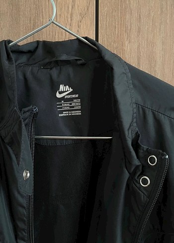 Nike Siyah Fermuarlı Eşofman Üst - Görsel 2