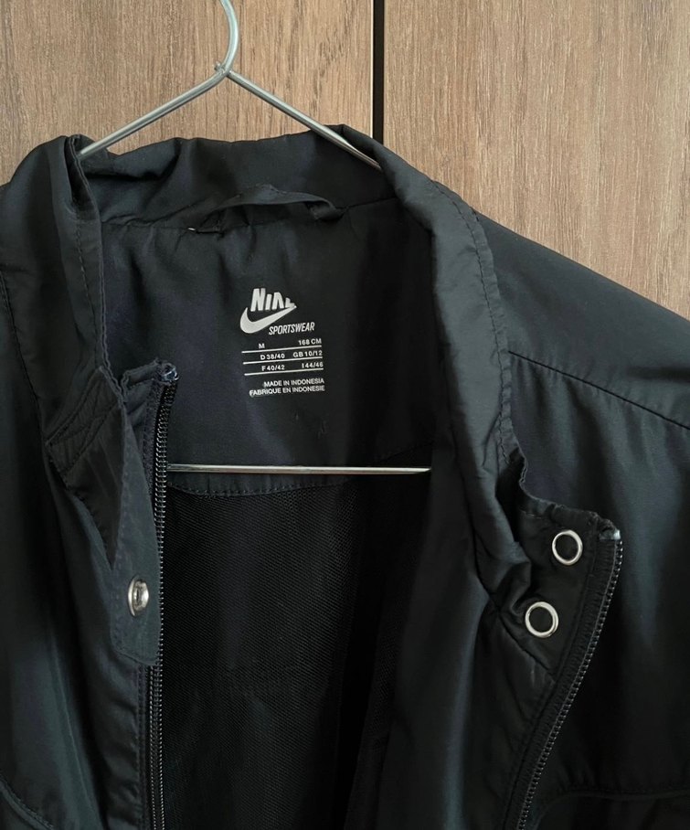 Nike Siyah Fermuarlı Eşofman Üst - Görsel 2