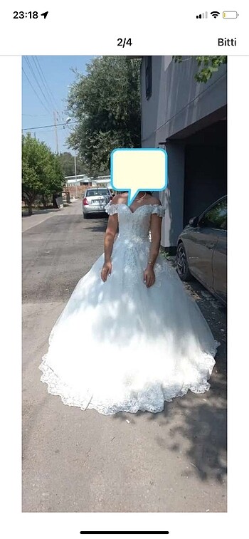 s Beden Satılık gelinlik