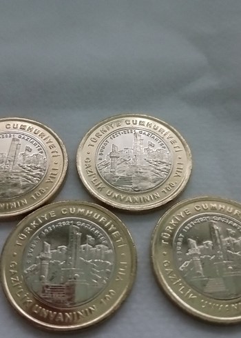 5 ADET G.Antep Gazilik 100.yıl Çil Karton Kaplaması ile KAÇIRMA - Görsel 4