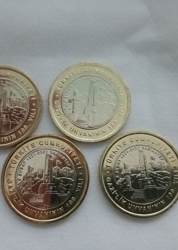 5 ADET G.Antep Gazilik 100.yıl Çil Karton Kaplaması ile KAÇIRMA - Görsel 2