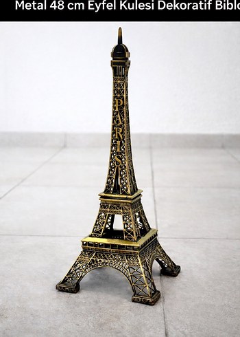 Eyfel Kulesi Metal 48 cm Dekoratif Biblo - Görsel 2