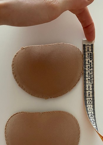 Ten rengi dolgulu Sütyen Pedleri - Görsel 2