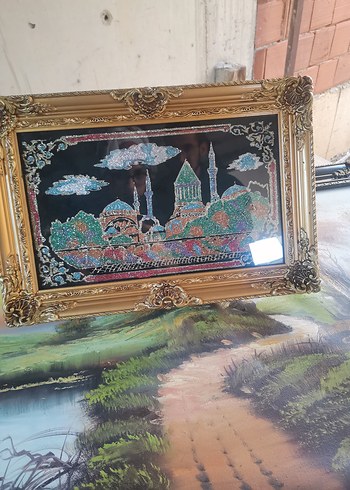 Çok Renkli Osmanlı Temalı Dekoratif Tablo