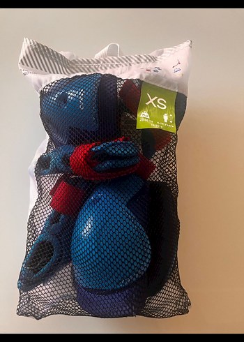 tek ebat Beden mavi Renk Decathlon paten ve korumalıklar