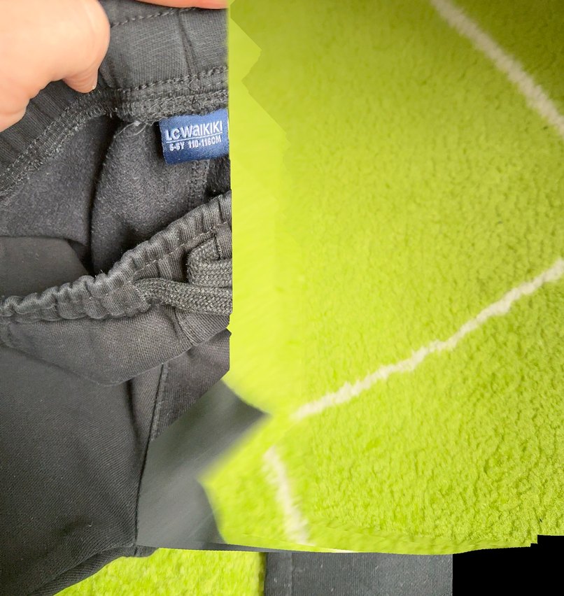 Erkek Çocuk Siyah Streetwear Eşofman Altı - Görsel 2