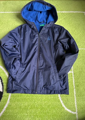 Benetton içi polarlı mont - Görsel 4