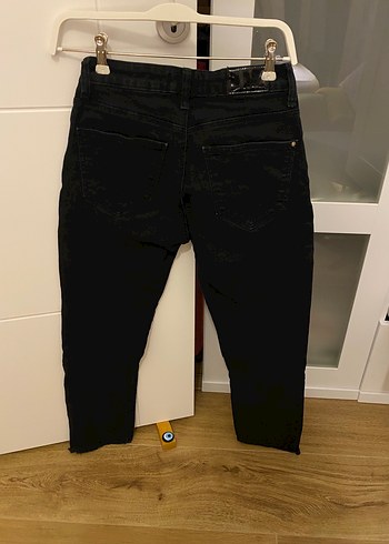 Mavi Jeans Siyah Kadın Midi Boy Kot Pantolon