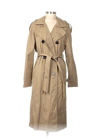 Pull and Bear Trenchcoat %70 İndirimli.