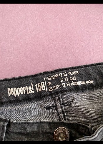 Gri Normal Kesim Erkek Denim Pantolon - Görsel 2