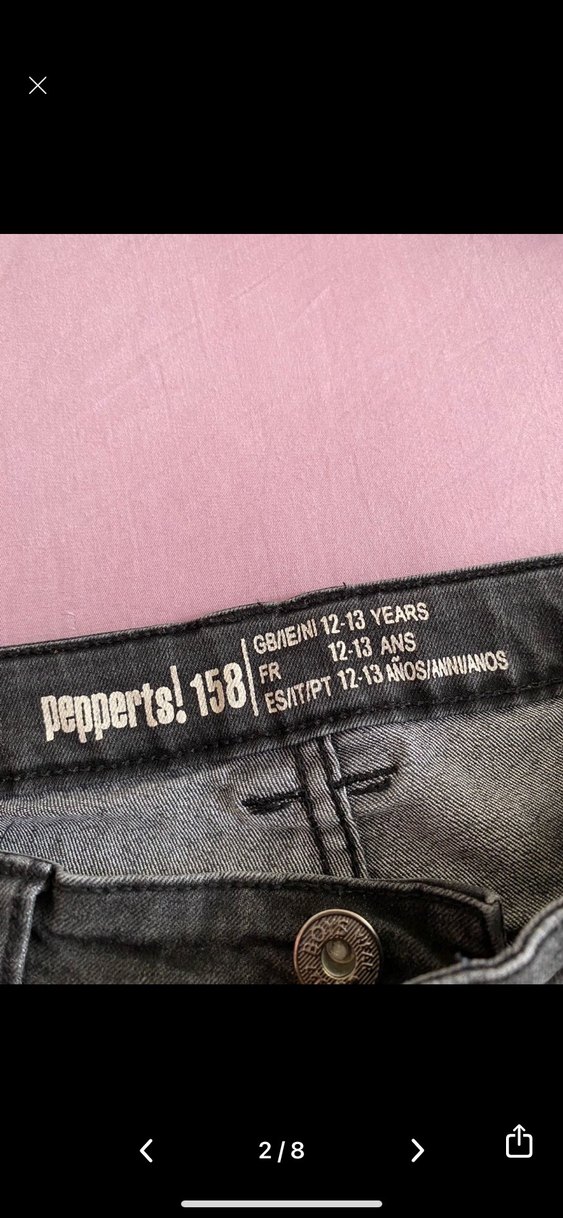 Gri Normal Kesim Erkek Denim Pantolon - Görsel 2