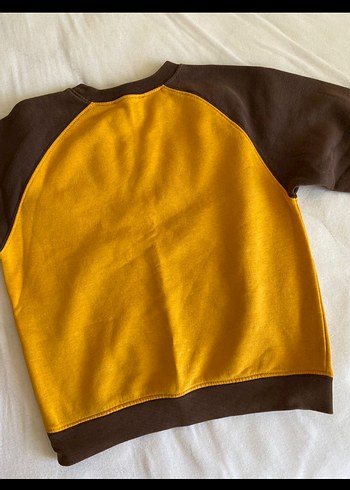 Lcw Erkek Çocuk Kahverengi Baskılı Sweatshirt - Görsel 3