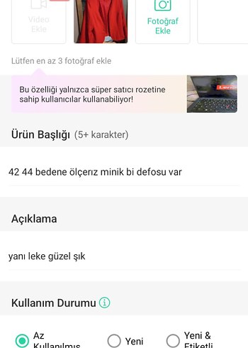 Diğer Kadın Kırmızı Düğmeli Midi Blazer