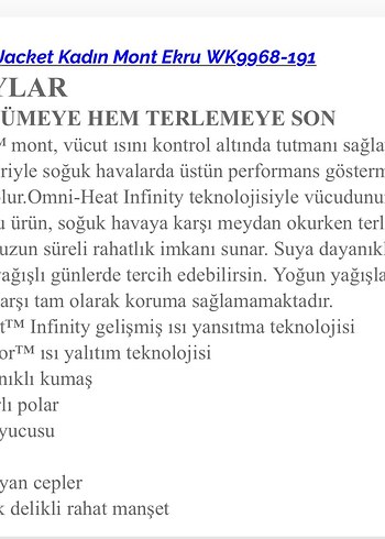 Orijinal Columbia mont - Görsel 7