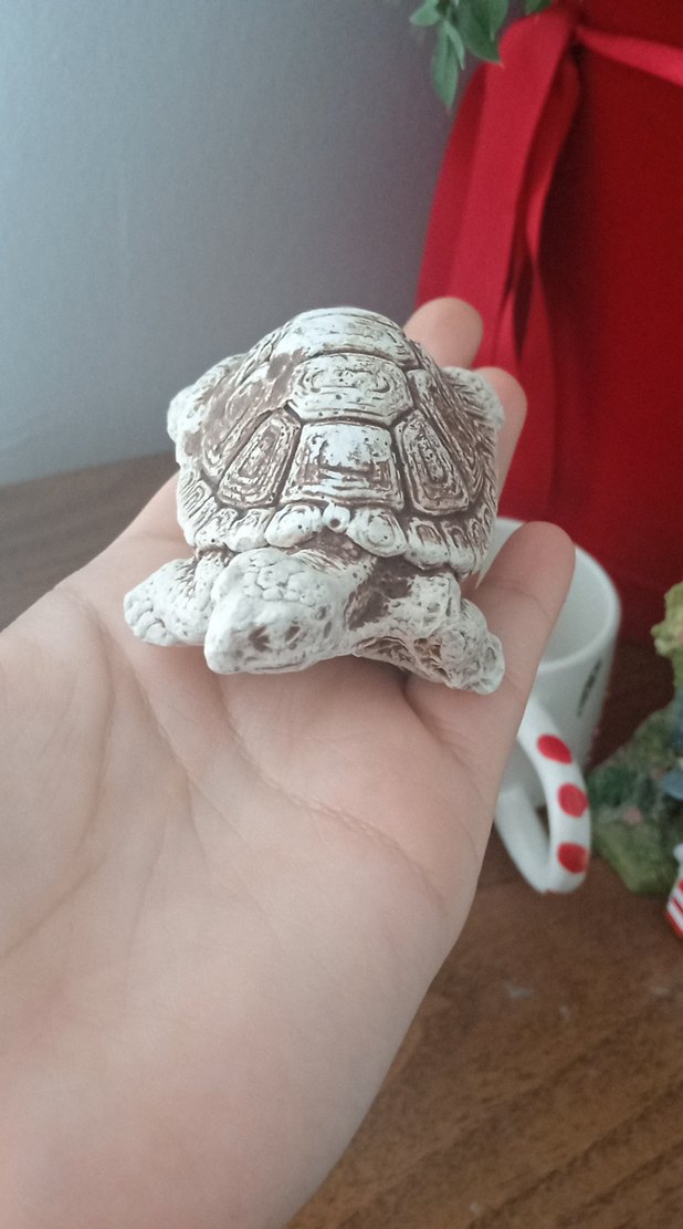 Alçı Kaplumbağa Figürü - Görsel 2