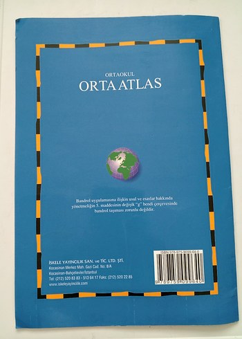 Ortaokul Orta Atlas Harita Kitabı - Görsel 2