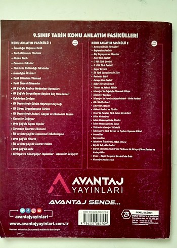 9. Sınıf Tarih Konu Anlatım Fasikülü 2 - Görsel 2