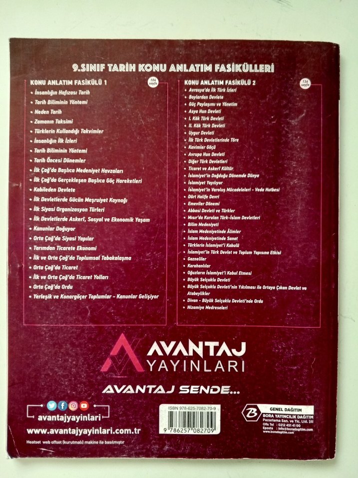 9. Sınıf Tarih Konu Anlatım Fasikülü 2 - Görsel 2