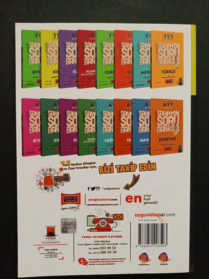 TYT Kimya Şampiyon Soru Bankası - Görsel 2