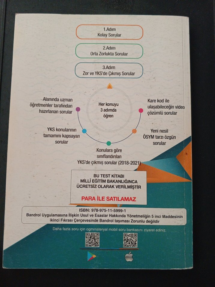 3 Adım TYT Matematik Sınav Hazırlık Kitabı - Görsel 2