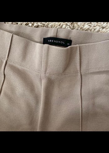 Zara Bej Kadın İspanyol Paça Pantolon