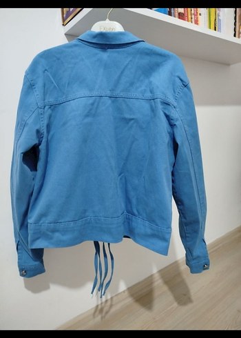 Mavi Kadın Denim Mini Ceket - Görsel 3