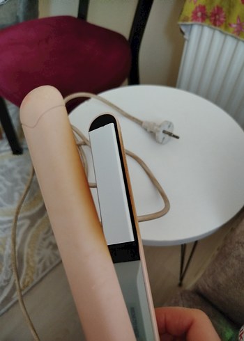 Pastel Pembe GRUDIG Saç Düzleştirici - Görsel 7