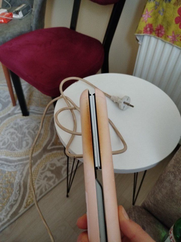 Pastel Pembe GRUDIG Saç Düzleştirici - Görsel 4