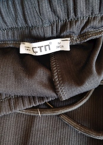 Kadın Siyah Dar Kesim eşofman - Görsel 4