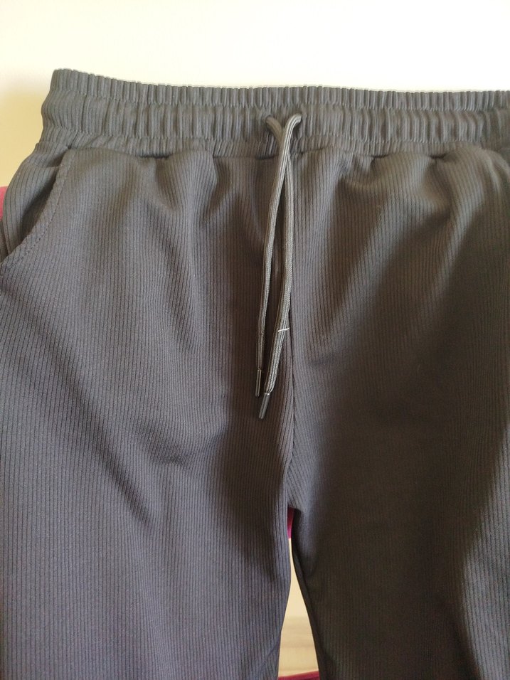 Kadın Siyah Dar Kesim eşofman - Görsel 5