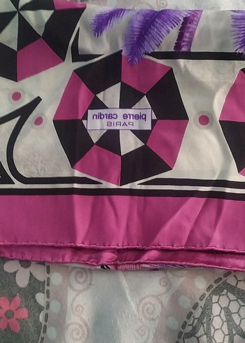 Pembe Bohem Kadın  eşarp - Görsel 2