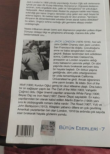 Jack London - Bir Kuzey Macerası - Görsel 4