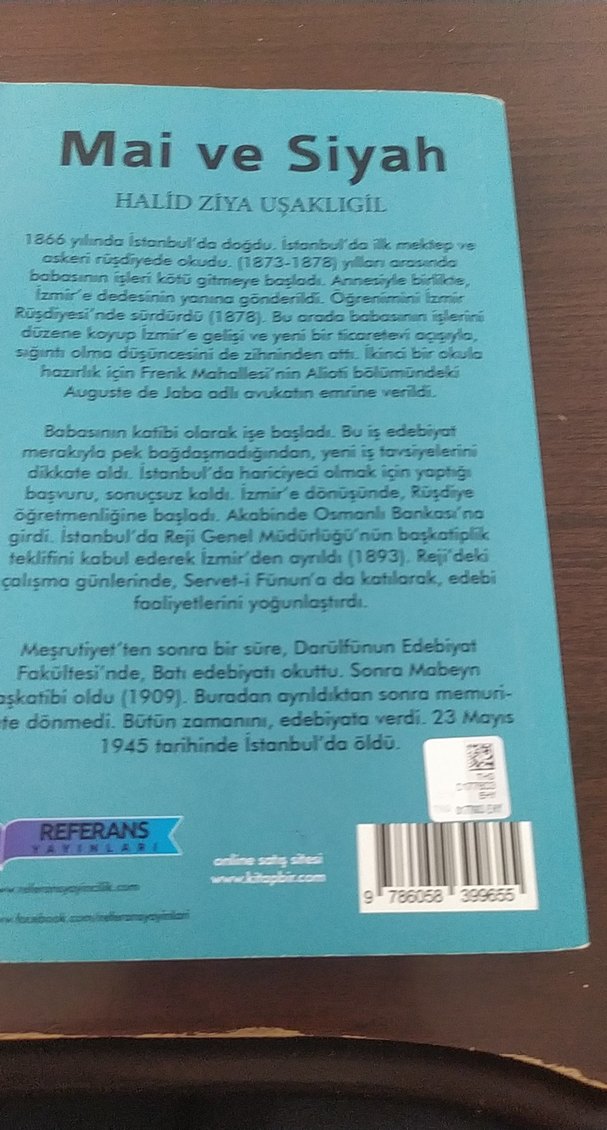 Mai ve Siyah - Halid Ziya Uşaklıgil - Görsel 4