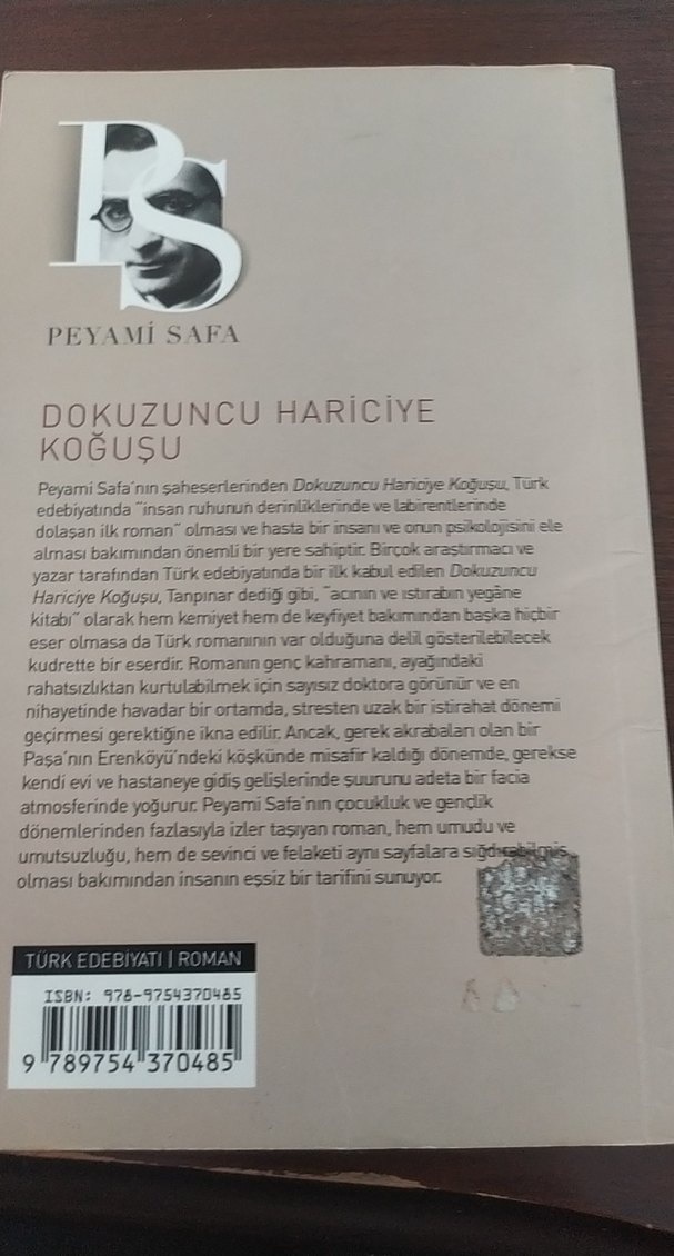 Dokuzuncu Hariciye Koğuşu - Peyami Safa - Görsel 3