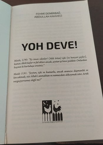 Yoh Deve! - Mizah Kitabı - Görsel 2