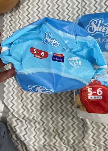 Sleepy Sleepy Mayo Bez 5-6 Numara 11-25 KG 14 Adet