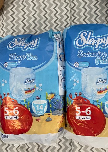 Sleepy Mayo Bez 5-6 Numara 11-25 KG 14 Adet