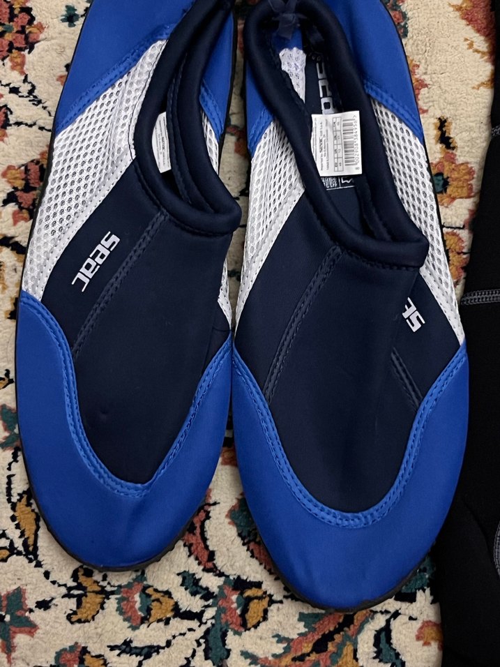 Mavi Erkek  Havuz- Deniz Spor Ayakkabısı  45-46 numara - Görsel 3