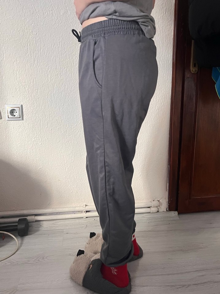 Gri Kadın eşofman - Görsel 2