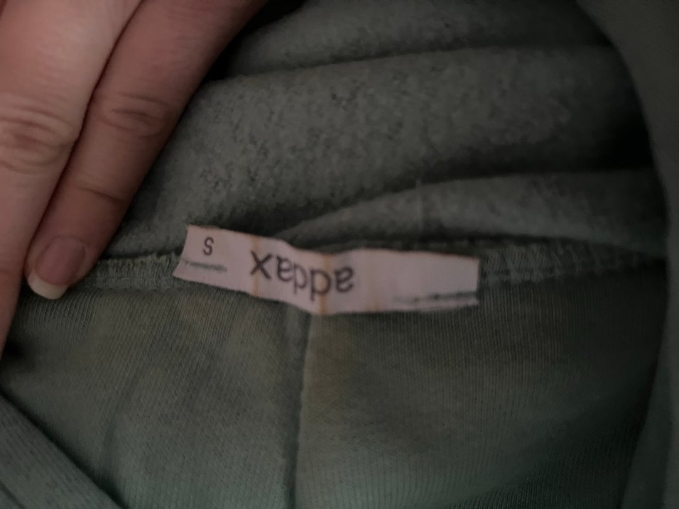 Kadın Yeşil Kapüşonlu Rahat Sweatshirt - Görsel 2