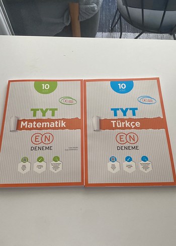 TYT 10. Sınıf Matematik ve Türkçe Deneme Kitapları