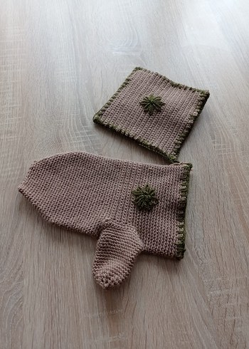 El örgüsü eldiven fırın tutacağı - Görsel 4